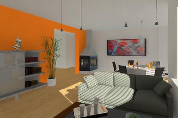  Projekt domu Bristol LMP34 (WRB1078) - projekt domu parterowego z poddaszem - Zdjęcie 3