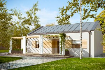  Projekt domu Nina (PRA1151) - projekt domu parterowego - Zdjęcie 1