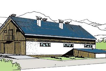  Projekt tuczarni WB-3500 (KRA3738) - projekt tuczarni parterowego - Zdjęcie 2