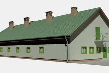  Projekt tuczarni WB-3501 (KRA3739) - projekt tuczarni parterowego - Zdjęcie 2