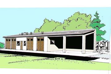  Projekt garażu WB-3860 (KRA3789) - projekt garażu parterowego - Zdjęcie 2