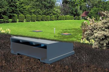  Projekt zbiornika na gnojowicę WB-3817 (KRA3793) - projekt zbiornika parterowego - Zdjęcie 1