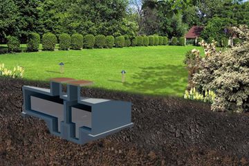  Projekt zbiornika na gnojowicę WB-3842 (KRA3796) - projekt zbiornika parterowego - Zdjęcie 1