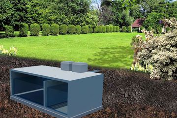  Projekt zbiornika na gnojowicę WB-3843 (KRA3797) - projekt zbiornika parterowego - Zdjęcie 1