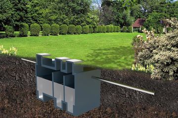  Projekt zbiornika na gnojowicę WB-3844 (KRA3798) - projekt zbiornika parterowego - Zdjęcie 1