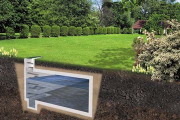  Projekt zbiornika na gnojowicę WB-3891 (KRA3799) - projekt zbiornika parterowego - Zdjęcie 1