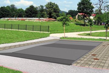  Projekt zbiornika na gnojowicę WB-3894 (KRA3801) - projekt zbiornika parterowego - Zdjęcie 1
