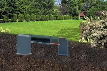  Projekt zbiornika na gnojowicę WB-5717 (KRA3807) - projekt zbiornika parterowego - Zdjęcie 1