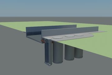  Projekt zbiornika na gnojowicę WB-5719 (KRA3809) - projekt zbiornika parterowego - Zdjęcie 2