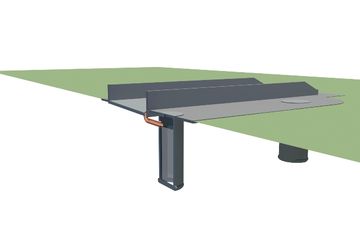  Projekt zbiornika na gnojowicę WB-5720 (KRA3810) - projekt zbiornika parterowego - Zdjęcie 2