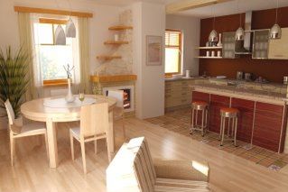  Projekt domu Salsa z garażem 1 stanowiskowym (WRN1055) - projekt domu parterowego z poddaszem - Zdjęcie 4