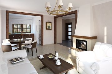  Projekt domu Dudek 2 dr-T (BSA1614) - projekt domu parterowego z poddaszem - Zdjęcie 4