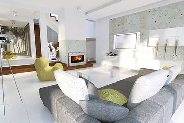  Projekt domu Horus (BSA1465) - projekt domu z pełnym piętrem - Zdjęcie 3