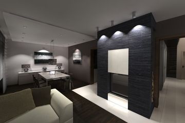  Projekt domu Brzoza 2 (BSA1495) - projekt domu parterowego z poddaszem - Zdjęcie 3