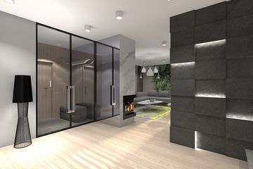  Projekt domu Aksamit 2 (BSA2017) - projekt domu parterowego z poddaszem - Zdjęcie 5