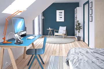  Projekt domu Dudek 2 (BSA1319) - projekt domu parterowego z poddaszem - Zdjęcie 10