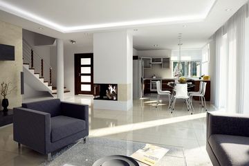  Projekt domu Meteor 2 (BSA1561) - projekt domu parterowego z poddaszem - Zdjęcie 5