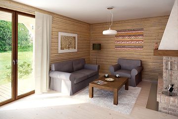  Projekt domu Jaśmin 2 dr-S (BSA1205) - projekt domu parterowego z poddaszem - Zdjęcie 3