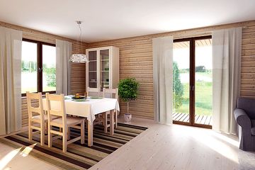  Projekt domu Jaśmin 2 dr-S (BSA1205) - projekt domu parterowego z poddaszem - Zdjęcie 5