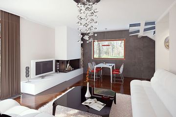  Projekt domu Len (BSA1586) - projekt domu parterowego z poddaszem - Zdjęcie 6