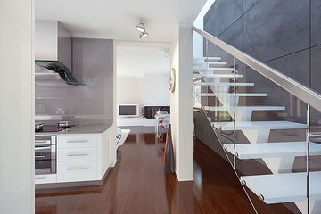  Projekt domu Len (BSA1586) - projekt domu parterowego z poddaszem - Zdjęcie 5