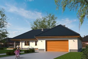  Projekt domu Logan II (WRL1001) - projekt domu parterowego - Zdjęcie 3