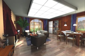  Projekt domu Wierzba A schody proste (WRD1449) - projekt domu parterowego - Zdjęcie 4