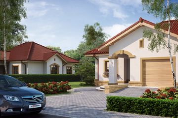  Projekt domu Arystoteles (WRW1131) - projekt domu parterowego - Zdjęcie 3