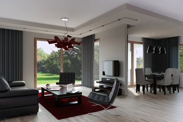  Projekt domu Elida (WRW1075) - projekt domu parterowego - Zdjęcie 3