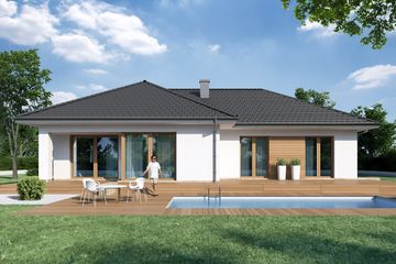  Projekt domu Elida 2 (WRW1091) - projekt domu parterowego - Zdjęcie 3