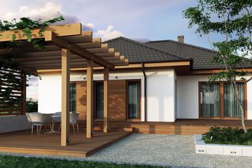  Projekt domu Herakles (WRW1087) - projekt domu parterowego - Zdjęcie 5