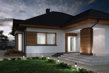  Projekt domu Herakles (WRW1087) - projekt domu parterowego - Zdjęcie 7