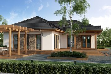  Projekt domu Heron 2 (WRW1093) - projekt domu parterowego - Zdjęcie 3