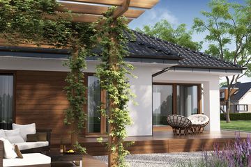  Projekt domu Hipokrates (WRW1102) - projekt domu parterowego - Zdjęcie 4