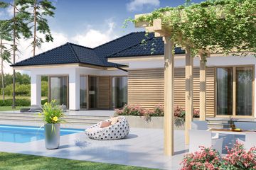  Projekt domu Ismena 2 (WRW1165) - projekt domu parterowego - Zdjęcie 3