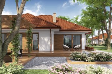  Projekt domu Kasandra (WRW1101) - projekt domu parterowego - Zdjęcie 4