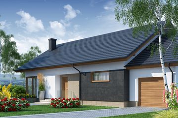  Projekt domu Midas (WRW1145) - projekt domu parterowego - Zdjęcie 3