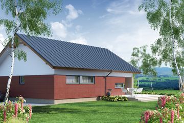  Projekt domu Midas 3 (WRW1146) - projekt domu parterowego - Zdjęcie 4