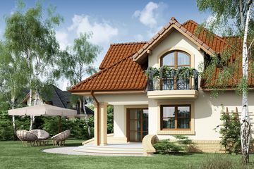  Projekt domu Minor 2 (WRW1119) - projekt domu parterowego z poddaszem - Zdjęcie 3