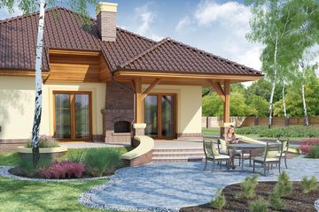  Projekt domu Ramzes (WRW1009) - projekt domu parterowego - Zdjęcie 4