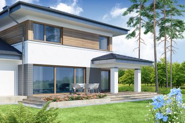  Projekt domu Telmun (WRW1149) - projekt domu z pełnym piętrem - Zdjęcie 4