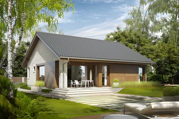  Projekt domu Rafael V (WRC2507) - projekt domu parterowego - Zdjęcie 4