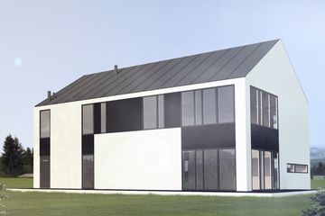  Projekt domu B-74 (PZB1018) - projekt domu z pełnym piętrem - Zdjęcie 2