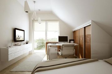  Projekt domu Calineczka (98) (KRD1390) - projekt domu parterowego z poddaszem - Zdjęcie 5