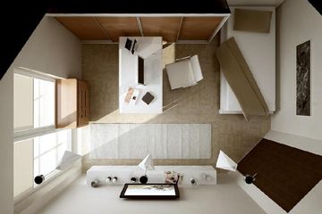  Projekt domu Calineczka (98) (KRD1390) - projekt domu parterowego z poddaszem - Zdjęcie 8