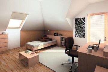  Projekt domu Prymus (794) (KRD1643) - projekt domu parterowego z poddaszem - Zdjęcie 11