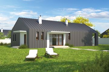  Projekt domu Lancaster DCB104 (WOB1559) - projekt domu parterowego - Zdjęcie 3