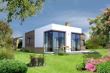  Projekt domu Luksemburg DCB35a (WOB1589) - projekt domu parterowego - Zdjęcie 5