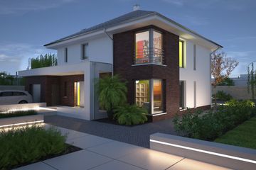  Projekt domu Carrara II DCP332a (WOB1585) - projekt domu z pełnym piętrem - Zdjęcie 3