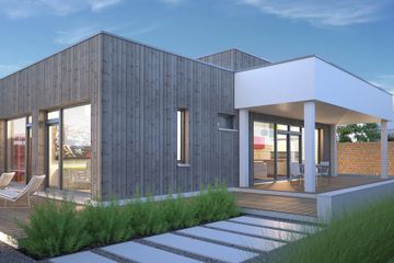  Projekt domu Edison DCB108 (WOB1569) - projekt domu parterowego - Zdjęcie 6